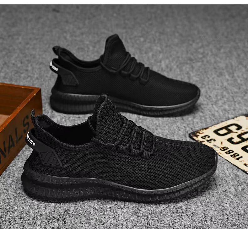 St. James - FlexMotion Eleganta herrsneakers - Svart