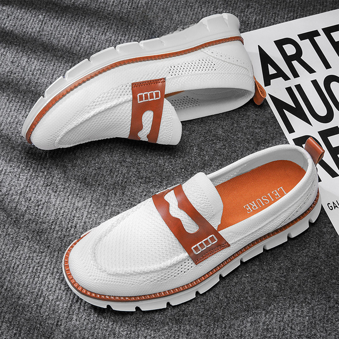 St. James - Mayfair Eleganta och Bekväma Loafers – Vit