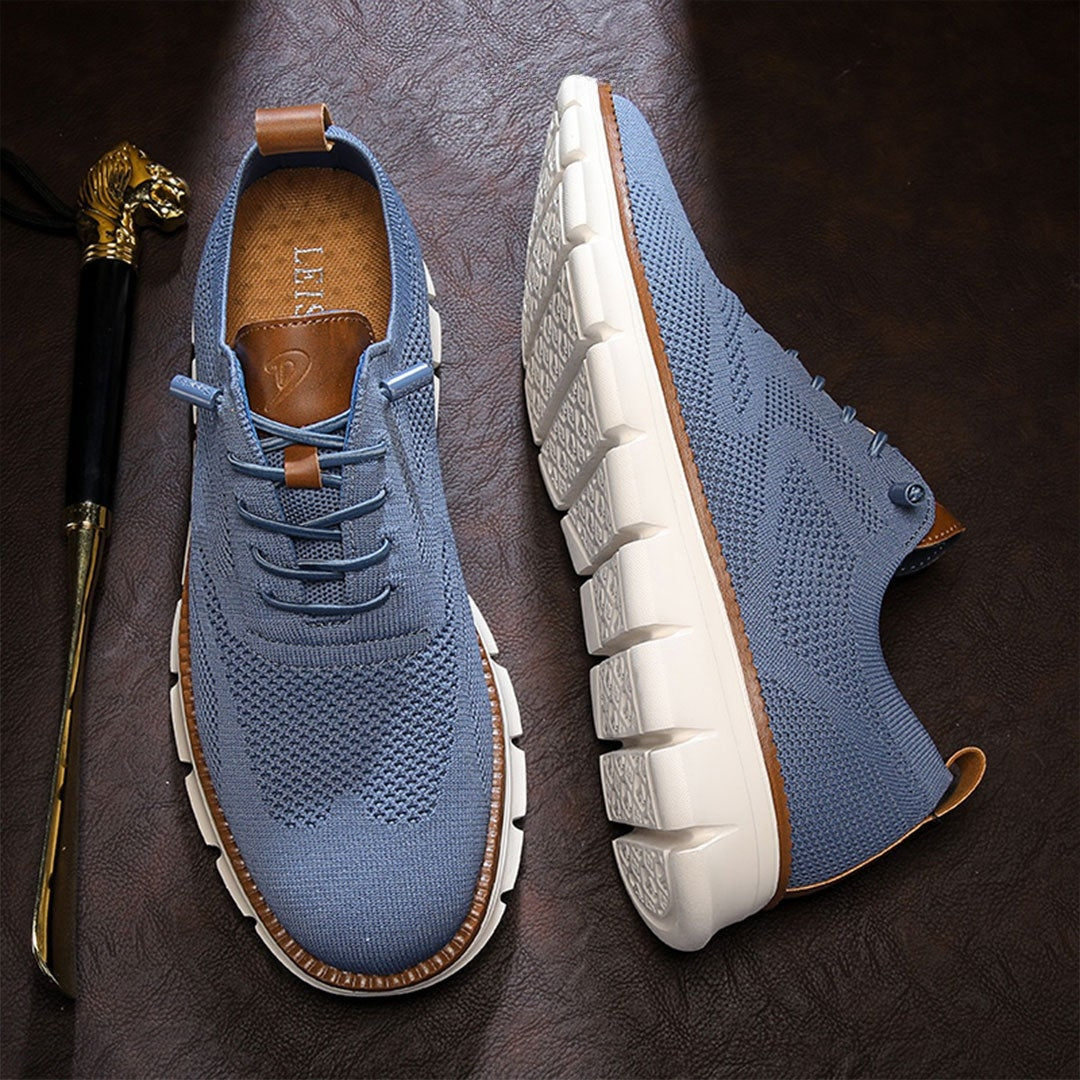St. James - Urban Eleganta och Bekväma Herrsneakers – Blå