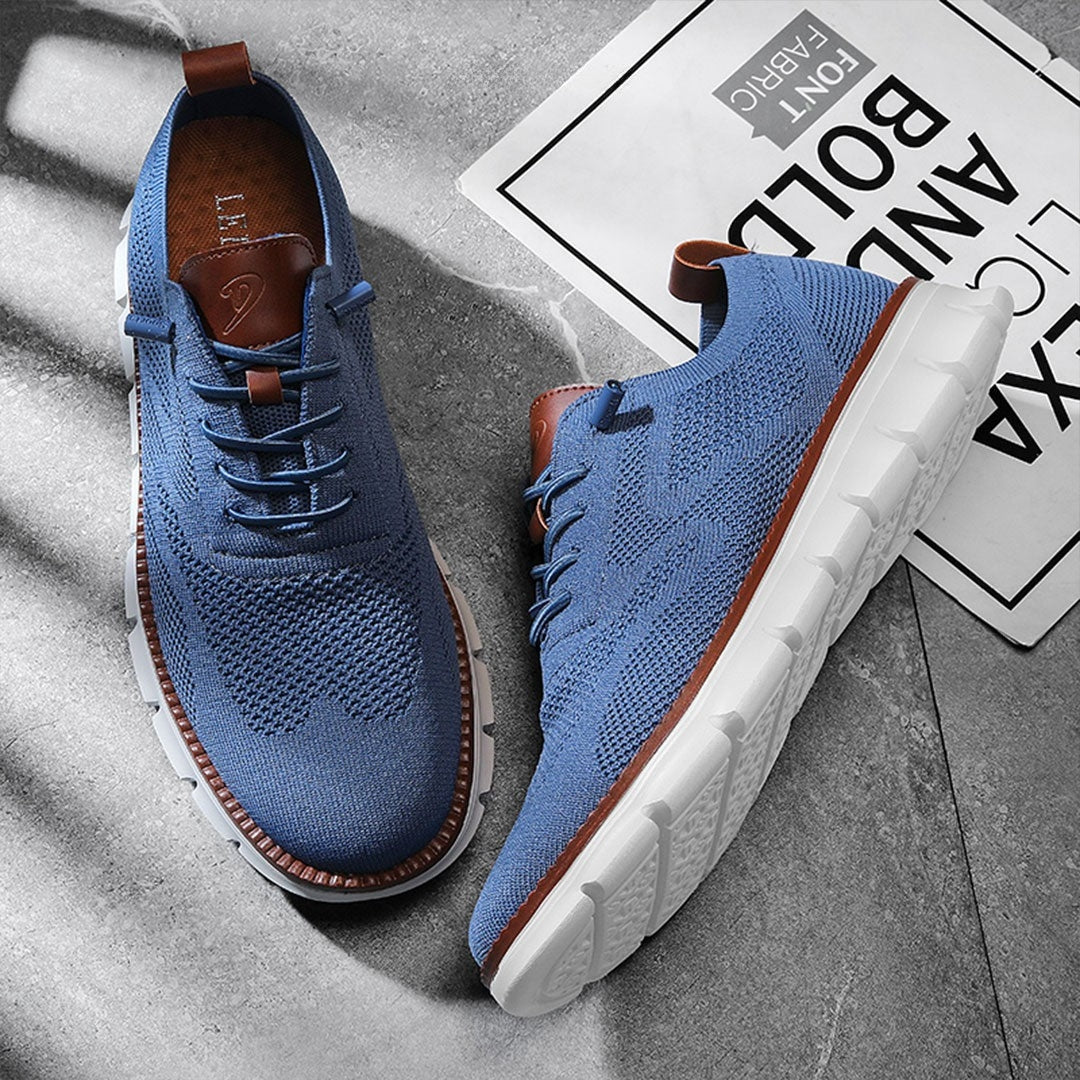 St. James - Urban Eleganta och Bekväma Herrsneakers – Blå