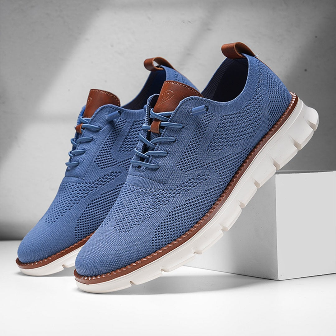 St. James - Urban Eleganta och Bekväma Herrsneakers – Blå