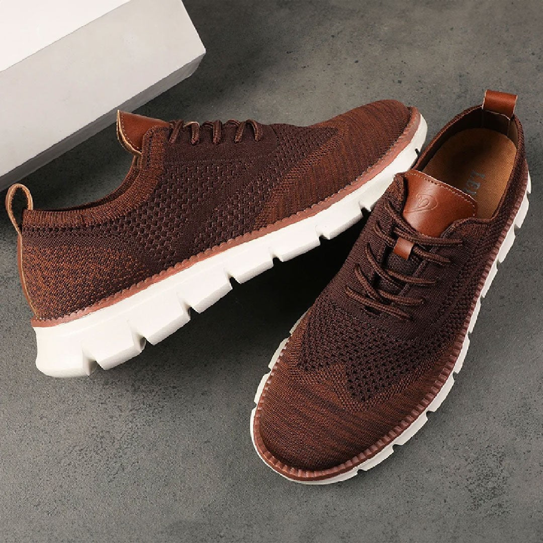 St. James - Swift Bekväma och Andningsbara Sneakers i Premiumkvalitet - Vinröd