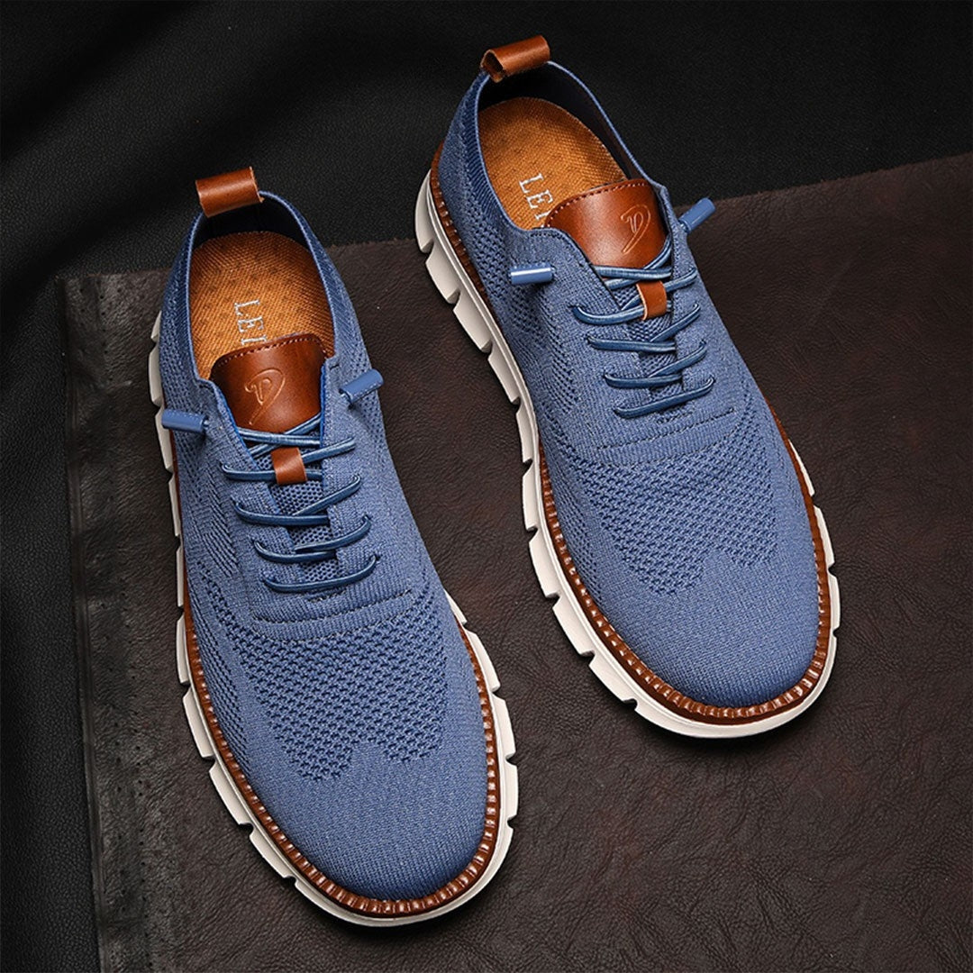 St. James - Urban Eleganta och Bekväma Herrsneakers – Blå