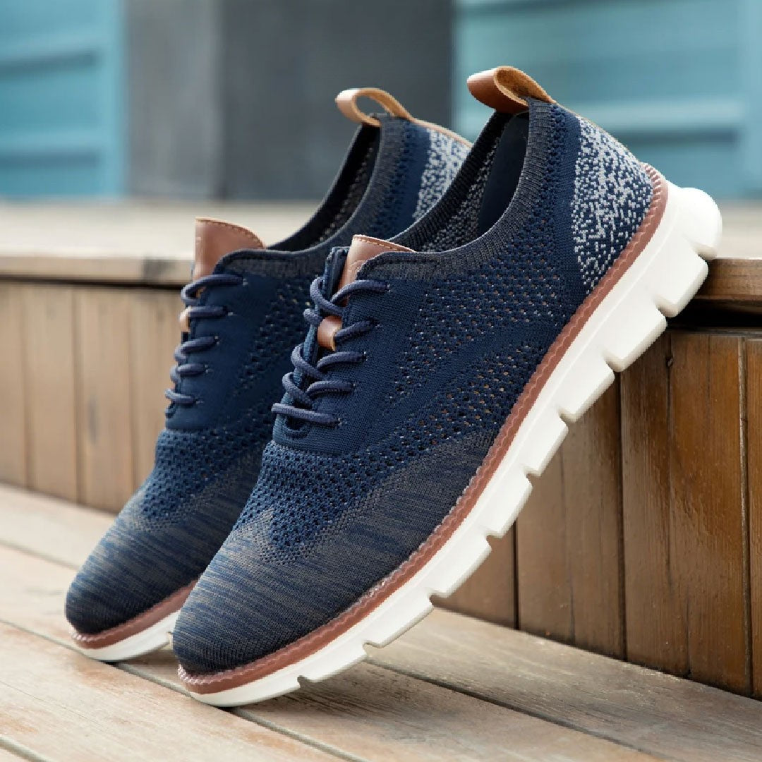 St. James - Swift Bekväma och Andningsbara Sneakers i Premiumkvalitet - Marinblå