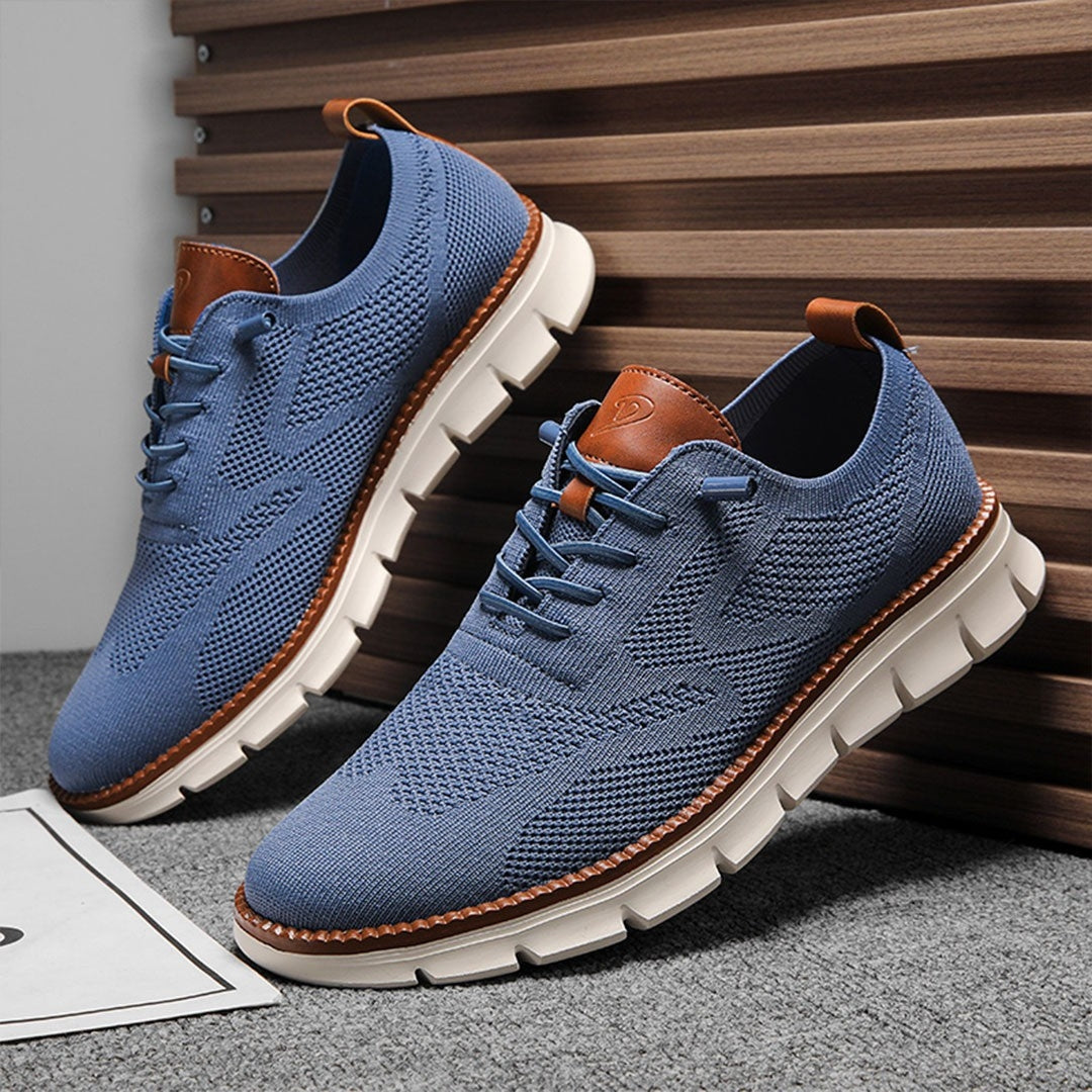 St. James - Urban Eleganta och Bekväma Herrsneakers – Blå