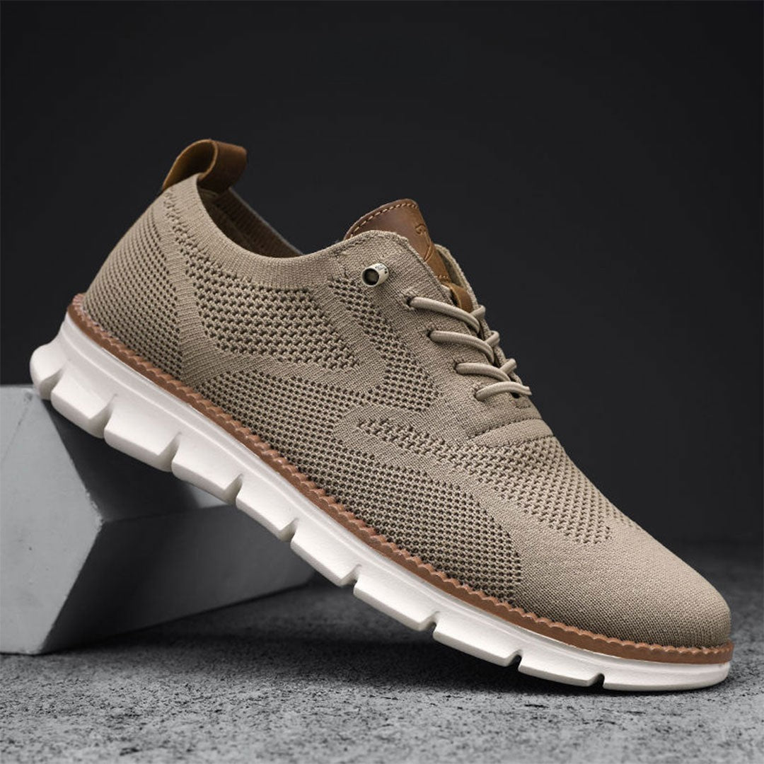 St. James - Urban Bekväma och Andningsbara Herrsneakers Begränsad Upplaga – Brun