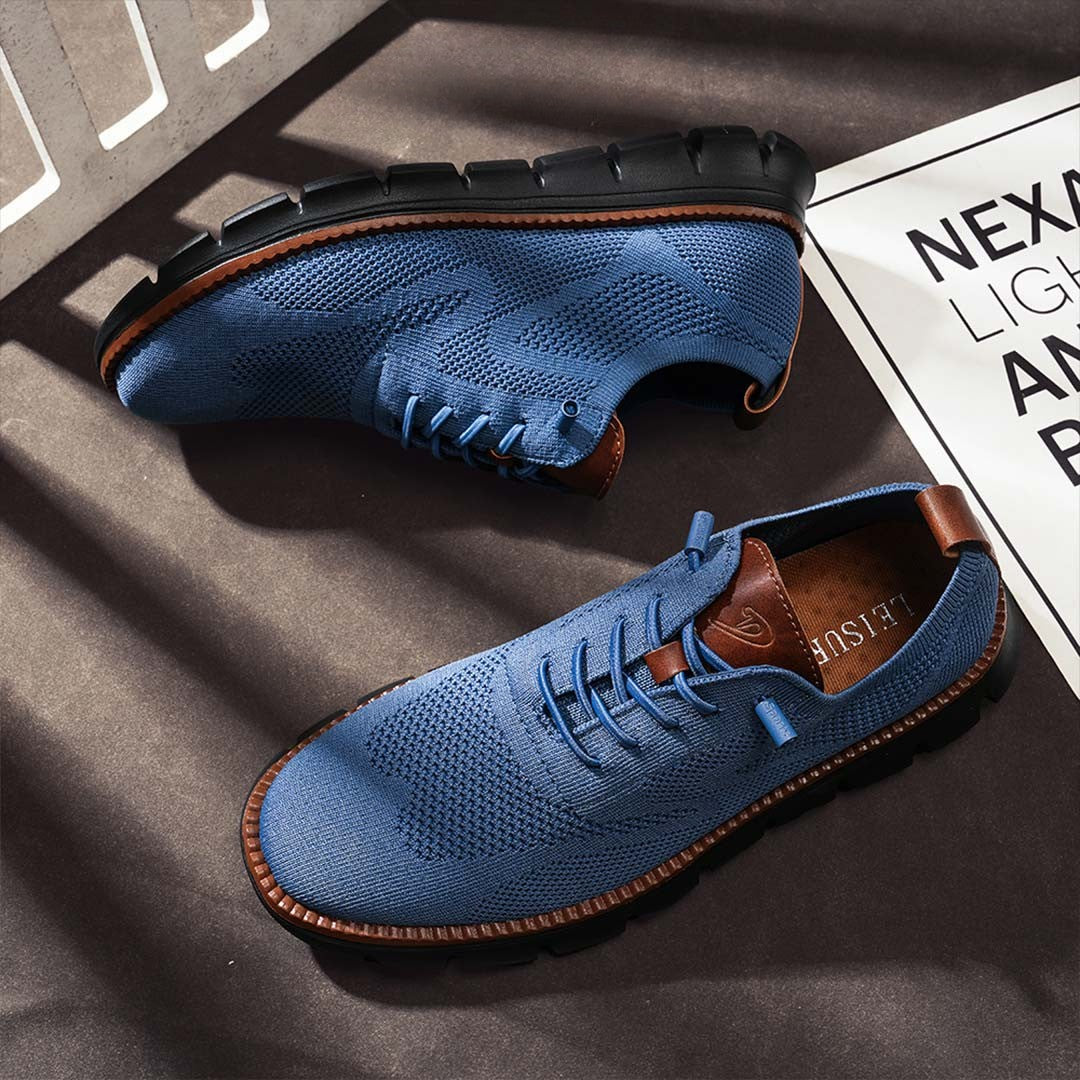 St. James - Urban Blackout Eleganta och Bekväma Herrsneakers i Begränsad Upplaga - Lapisblå