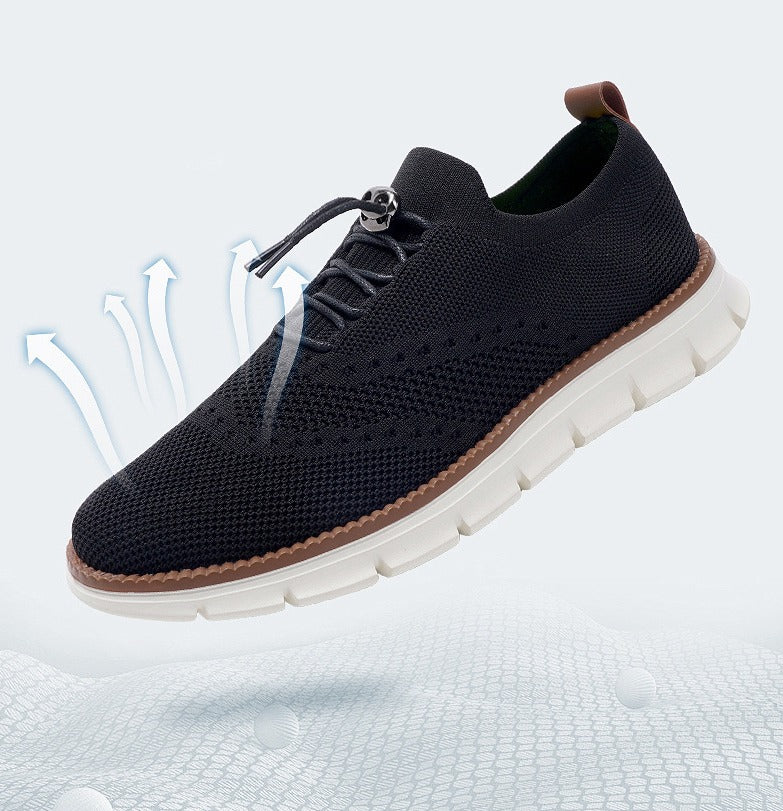 St. James - TerraFlex Bekväma och Stilrena Sneakers – Svart