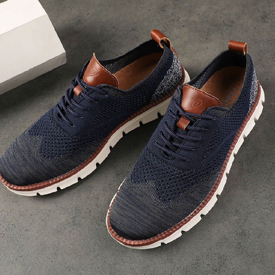 St. James - Swift Bekväma och Andningsbara Sneakers i Premiumkvalitet - Marinblå