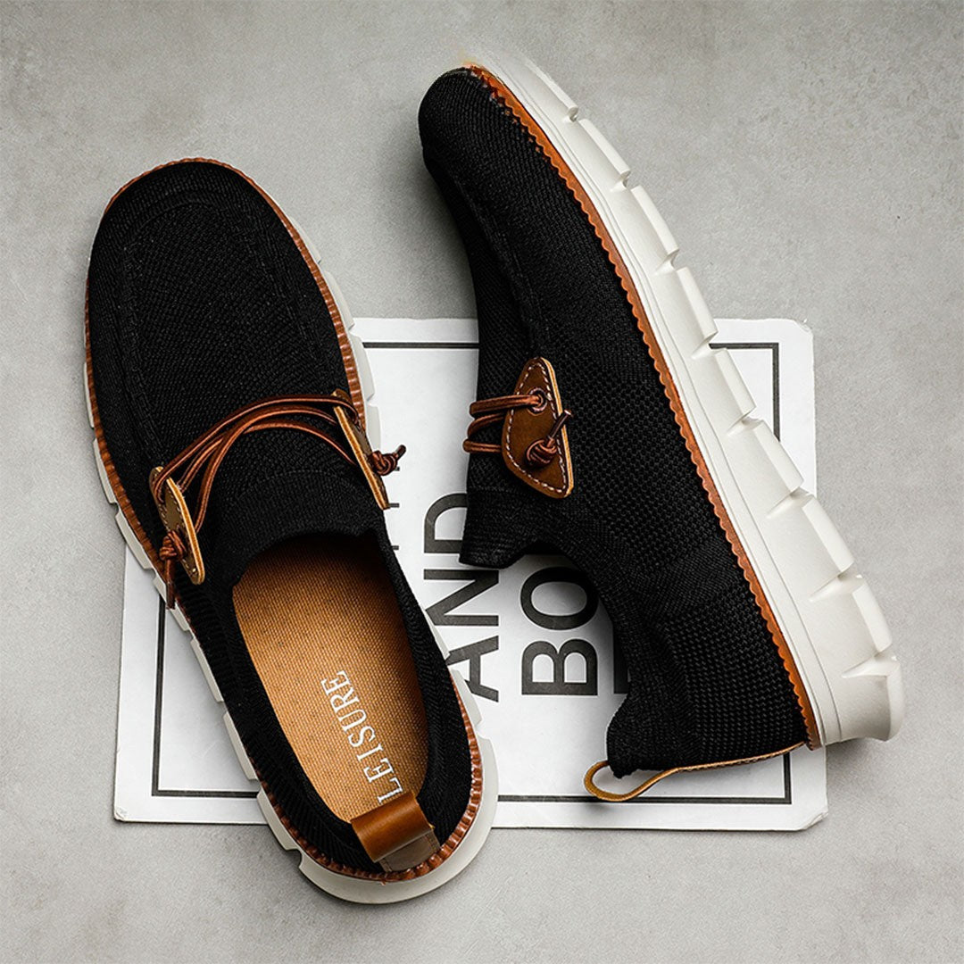 St. James – Amalfi Eleganta och Bekväma Loafers i Premiumkvalitet – Svart
