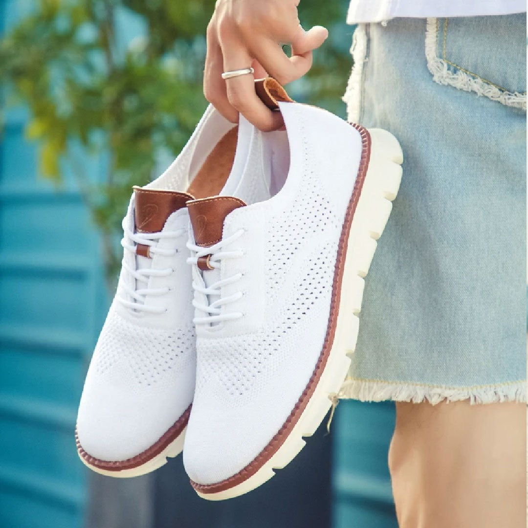 St. James - Swift Bekväma och Andningsbara Sneakers i Premiumkvalitet - Vitt