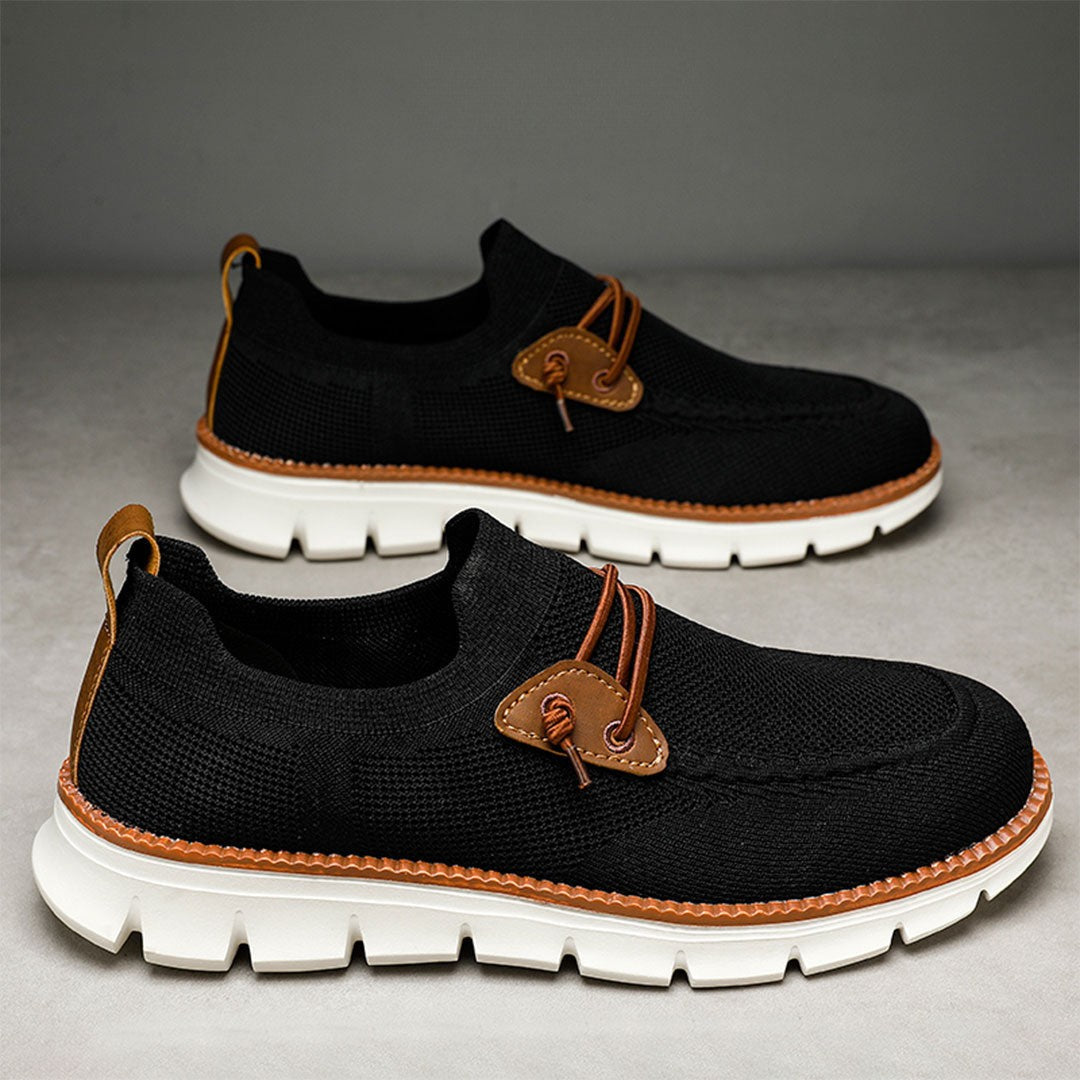 St. James – Amalfi Eleganta och Bekväma Loafers i Premiumkvalitet – Svart