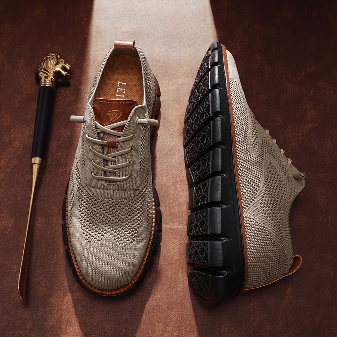 St. James - Urban Blackout Eleganta och Bekväma Herrsneakers i Begränsad Upplaga - Brun