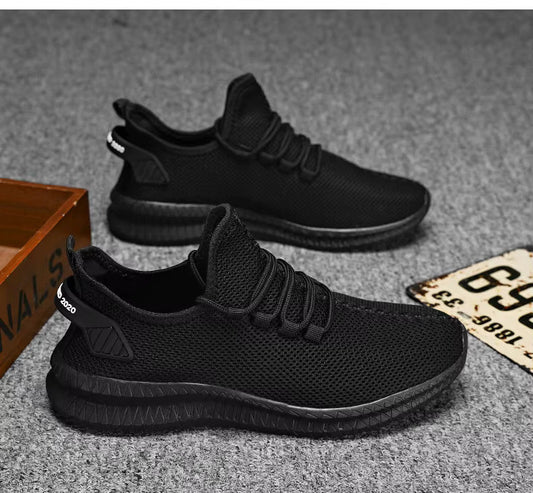 St. James - FlexMotion Eleganta herrsneakers - Svart