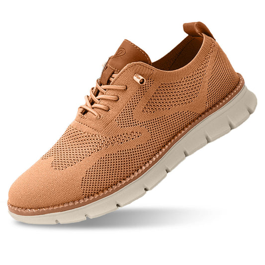 St. James - Urban Bekväma och Andningsbara Herrsneakers Begränsad Upplaga – Karamell