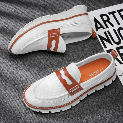 St. James - Mayfair Eleganta och Bekväma Loafers – Vit