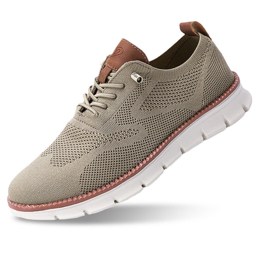 St. James - Urban Bekväma och Andningsbara Herrsneakers Begränsad Upplaga – Brun