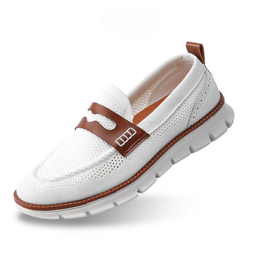 St. James - Mayfair Eleganta och Bekväma Loafers – Vit