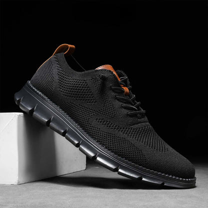 St. James - Urban Blackout Eleganta och Bekväma Herrsneakers i Begränsad Upplaga - Svart