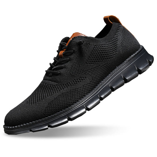St. James - Urban Blackout Eleganta och Bekväma Herrsneakers i Begränsad Upplaga - Svart