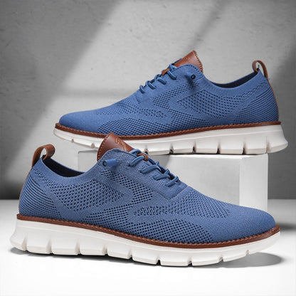 St. James - Urban Eleganta och Bekväma Herrsneakers – Blå