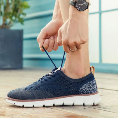 St. James - Swift Bekväma och Andningsbara Sneakers i Premiumkvalitet - Marinblå
