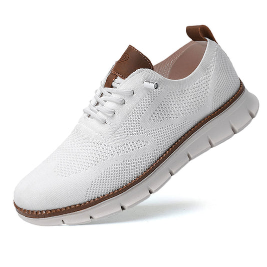 St. James - Urban Bekväma och Andningsbara Herrsneakers Begränsad Upplaga – Vit