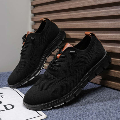 St. James - Urban Blackout Eleganta och Bekväma Herrsneakers i Begränsad Upplaga - Svart