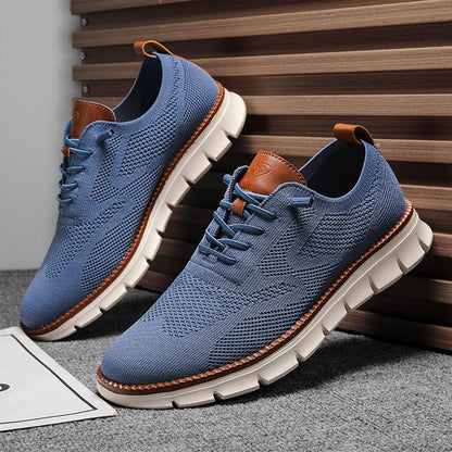 St. James - Urban Eleganta och Bekväma Herrsneakers – Blå