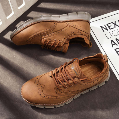 St. James - Atlas Vadderad och Bekväm Sneakers för Stadsliv – Karamell