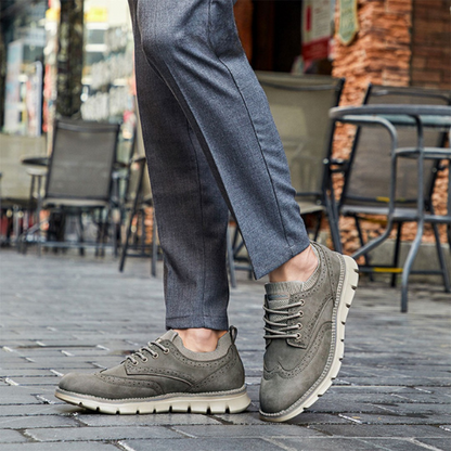 St. James - Atlas Vadderad och Bekväm Sneakers för Stadsliv – Grå
