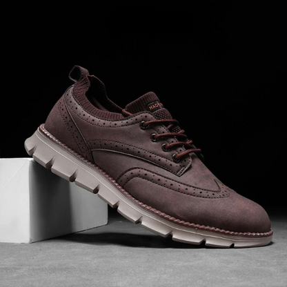 St. James - Atlas Vadderad och Bekväm Sneakers för Stadsliv – Brun