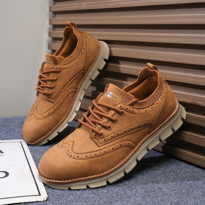 St. James - Atlas Vadderad och Bekväm Sneakers för Stadsliv – Karamell